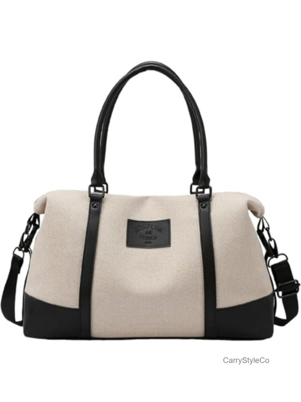 Travel Duffle Bag Canvas Carry On Weekender Overnight with Wet Pocket Gym Tote